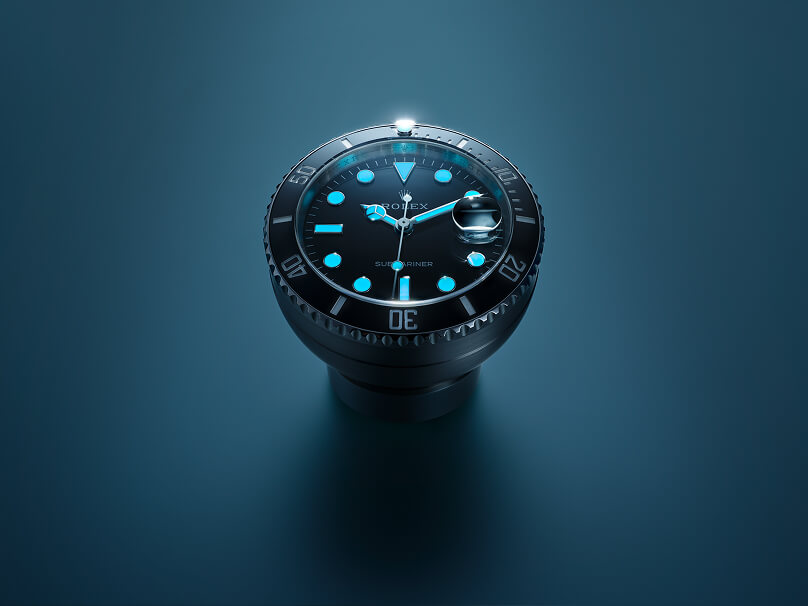 Rolex desk clocks - Honoring the Submariner