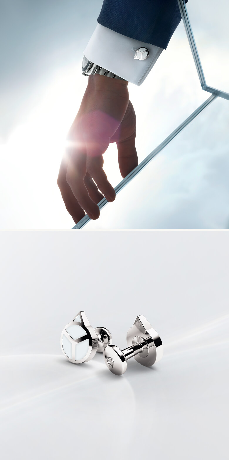 Rolex 'Hand' cufflinks