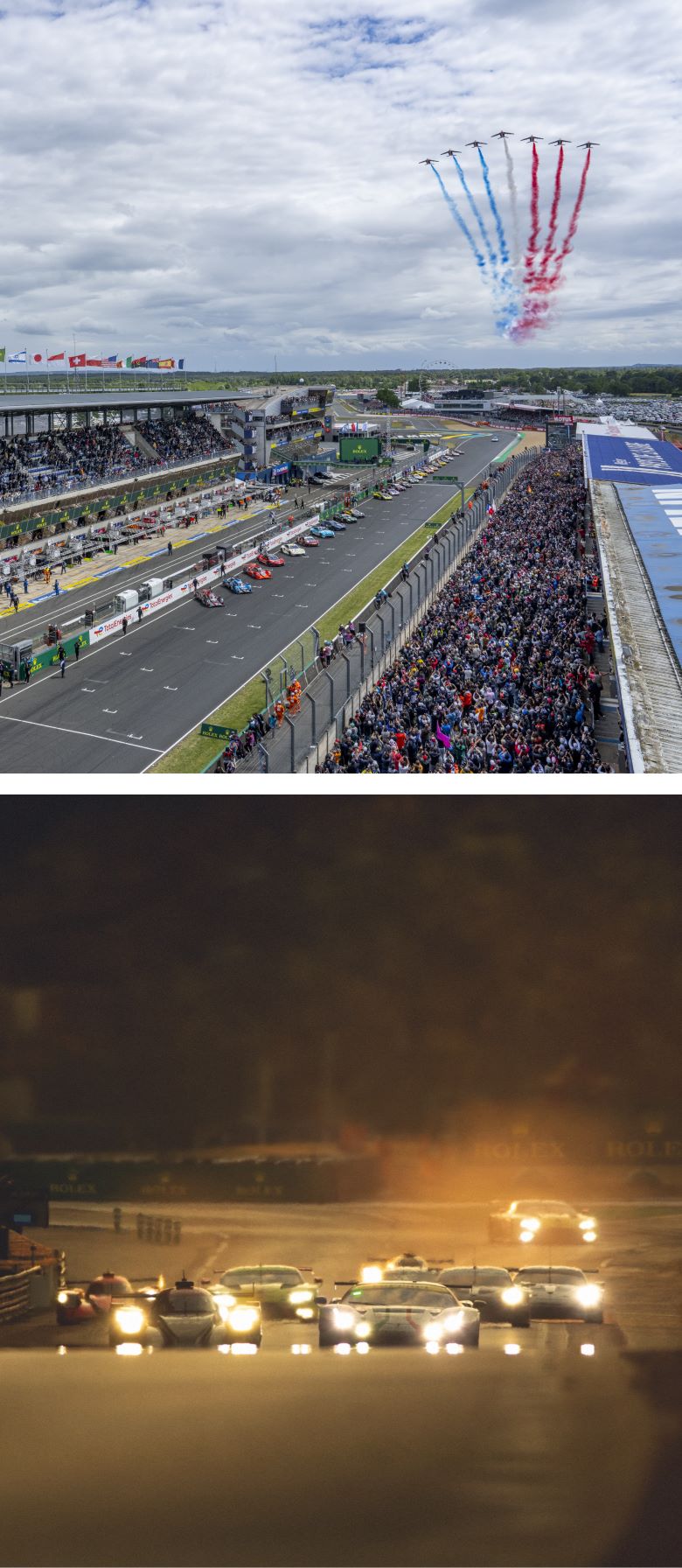 Rolex and endurance racing Rolex is a proud partner of endurance racing
