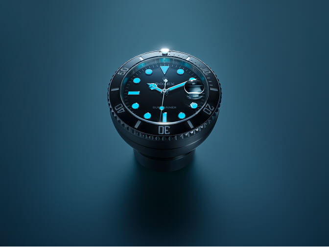 Rolex desk clocks - Honoring the Submariner